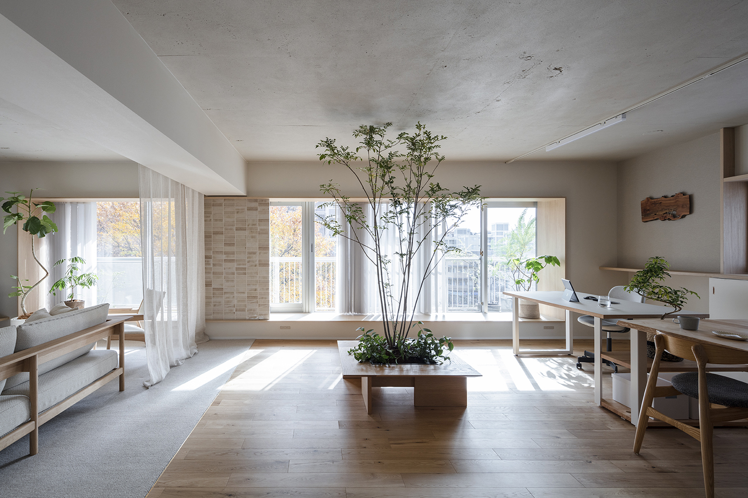 和みのある家_リビング | 横浜 建築設計事務所 建築家|